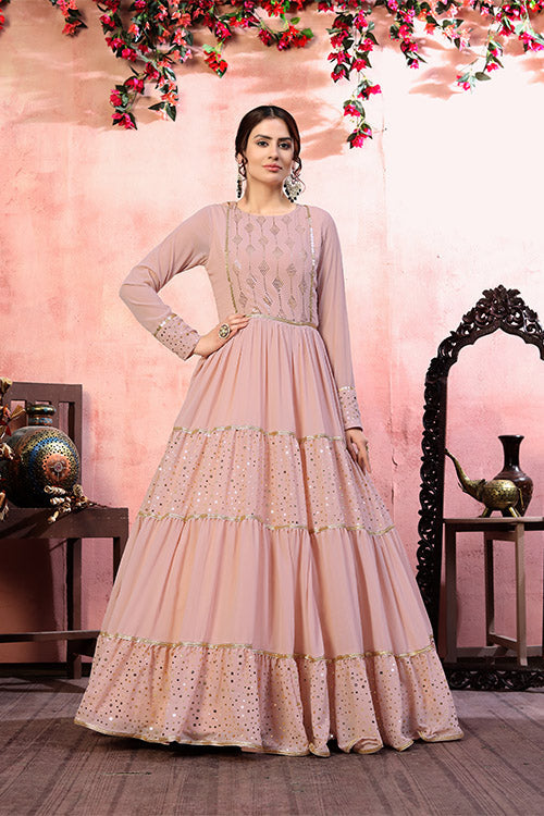 Sequence Anarkali Gown