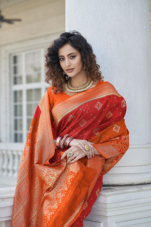 Zari Weaving Silk Saree