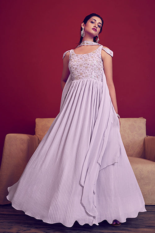 Lavender Ready to Wear Gown 