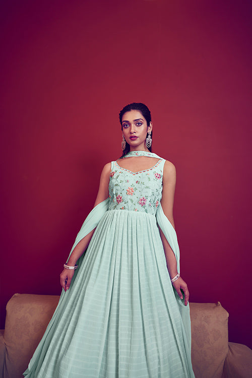 Sky Blue Gown Collection